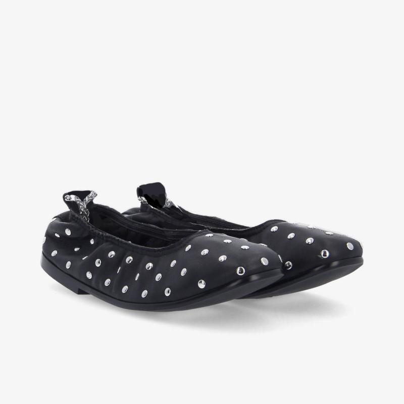 AMELIE BALLERINA W - LAMBSKIN - BLACK